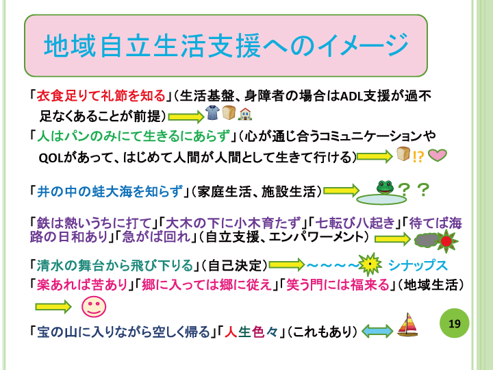 当事者主体をめぐる施設の５０年レポート画像