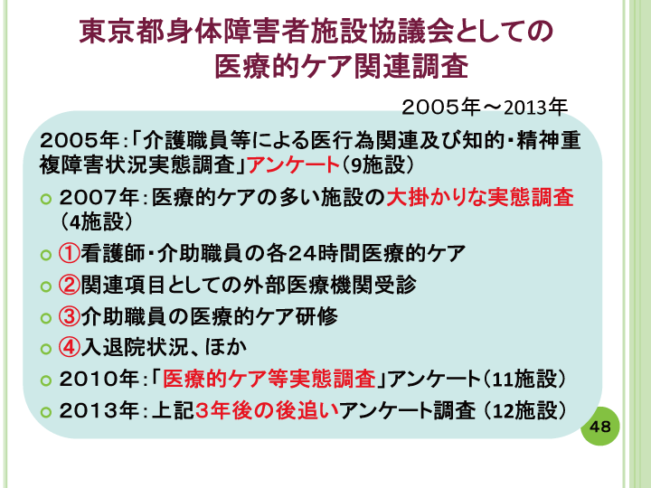 当事者主体をめぐる施設の５０年レポート画像