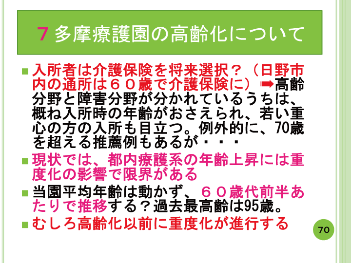 当事者主体をめぐる施設の５０年レポート画像