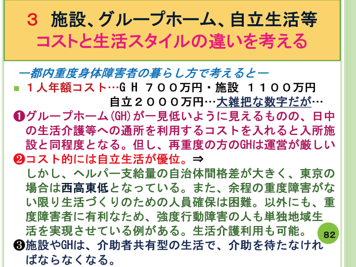 当事者主体をめぐる施設の５０年レポート画像