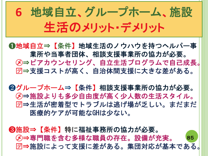 当事者主体をめぐる施設の５０年レポート画像